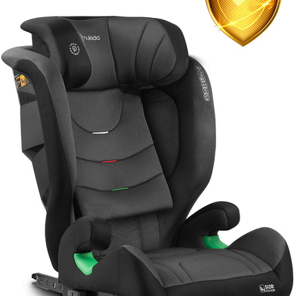 Børneautostol med ISOFIX - Justerbar og sikker til børn 15-36 kg (4-12 år)