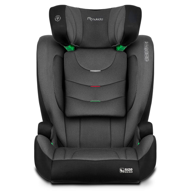 Børneautostol med ISOFIX - Justerbar og sikker til børn 15-36 kg (4-12 år)