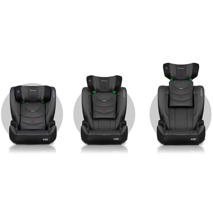 Børneautostol med ISOFIX - Justerbar og sikker til børn 15-36 kg (4-12 år)