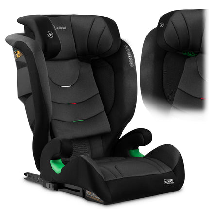 Børneautostol med ISOFIX - Justerbar og sikker til børn 15-36 kg (4-12 år)