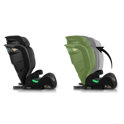 Børneautostol med ISOFIX - Justerbar og sikker til børn 15-36 kg (4-12 år)