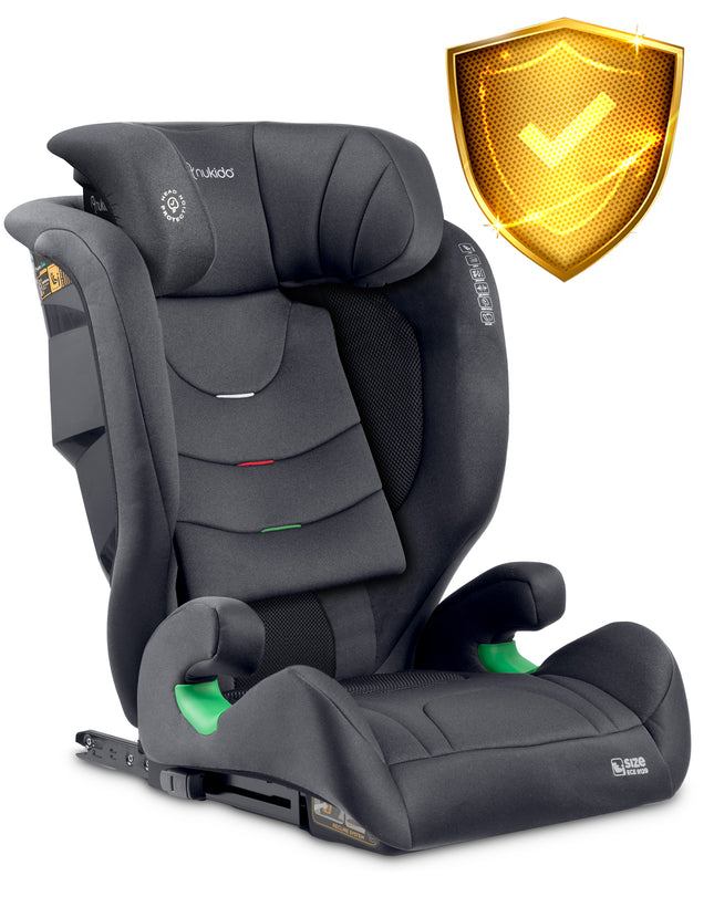 Børneautostol med ISOFIX - Justerbar og sikker autostol til børn 4-12 år (100-150 cm)