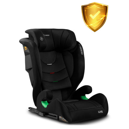 Børneautostol med ISOFIX - Justerbar og sikker fra 4 til 12 år (100-150 cm)