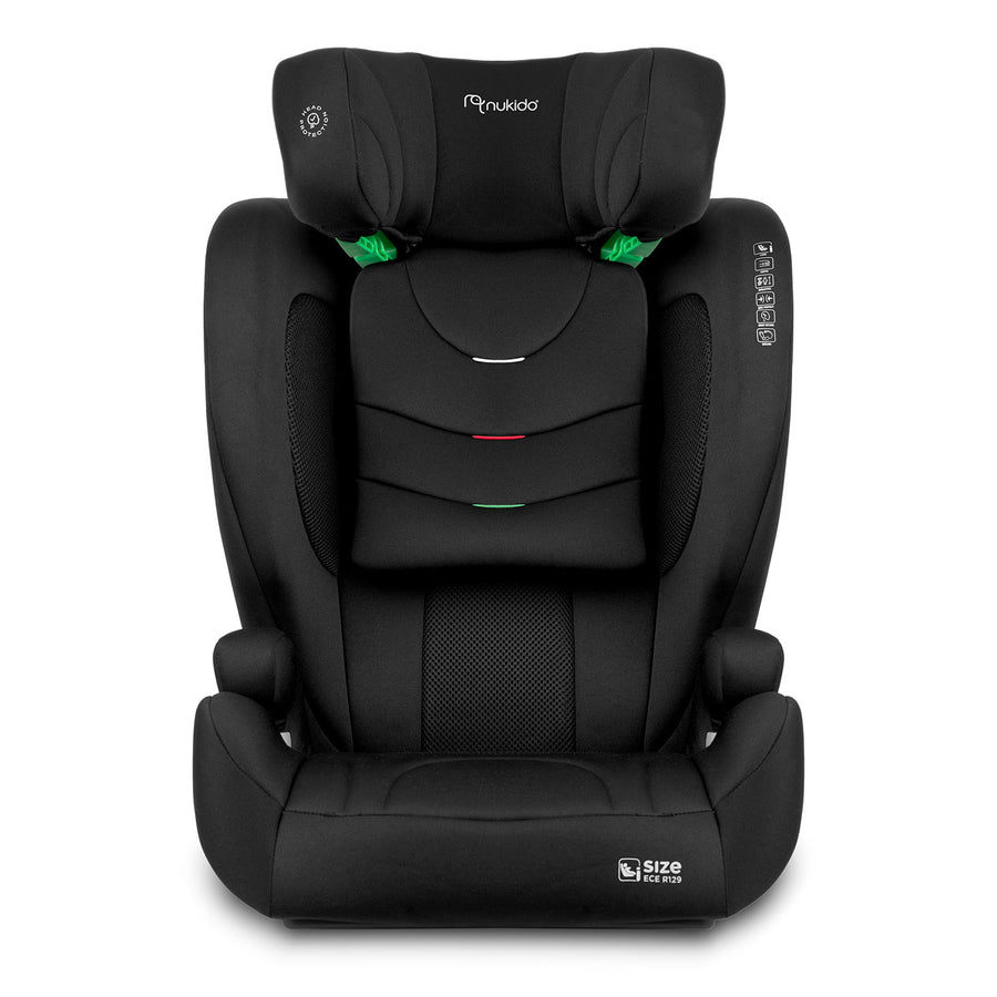 Børneautostol med ISOFIX - Justerbar og sikker fra 4 til 12 år (100-150 cm)