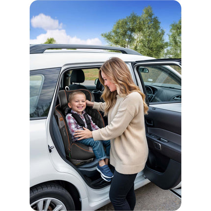 360-graders roterende autostol til børn 0-12 år med ISOFIX og sidekollisionsbeskyttelse
