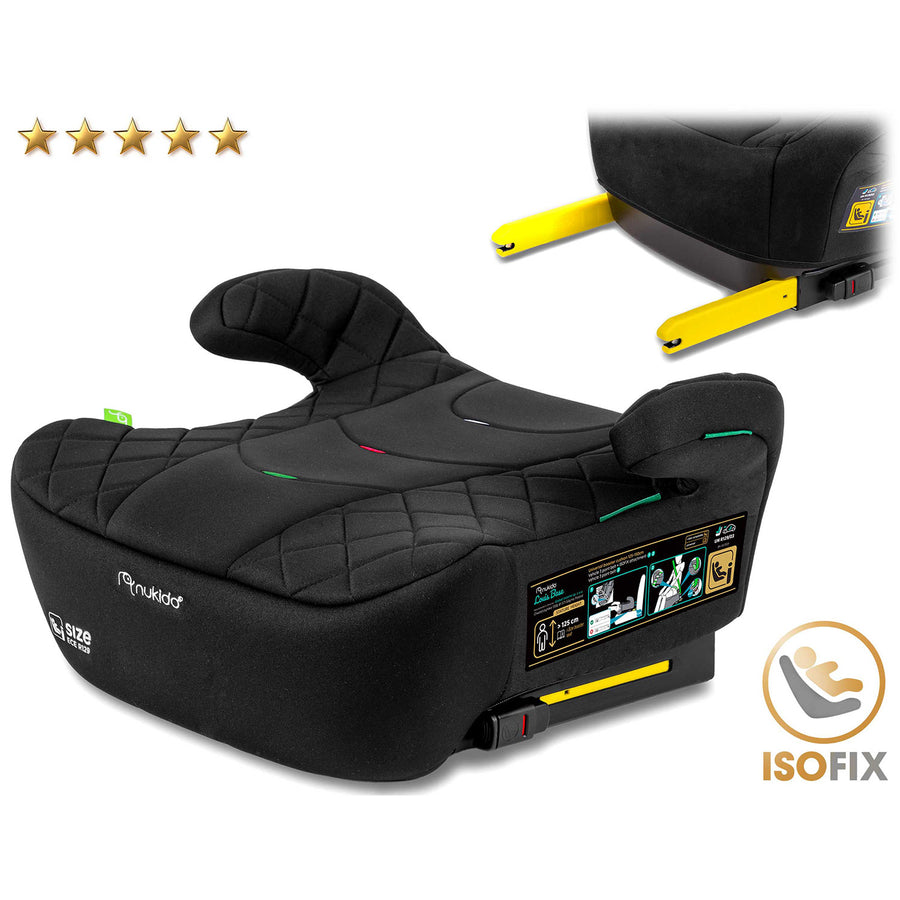Autostol til børn 125-150 cm med Isofix - Sikkerhed og komfort til 22-36 kg