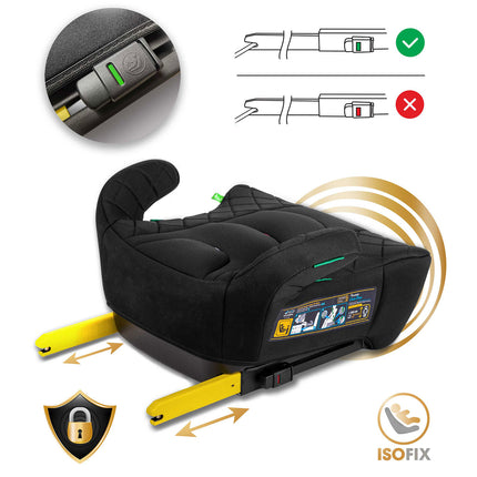 Autostol til børn 125-150 cm med Isofix - Sikkerhed og komfort til 22-36 kg
