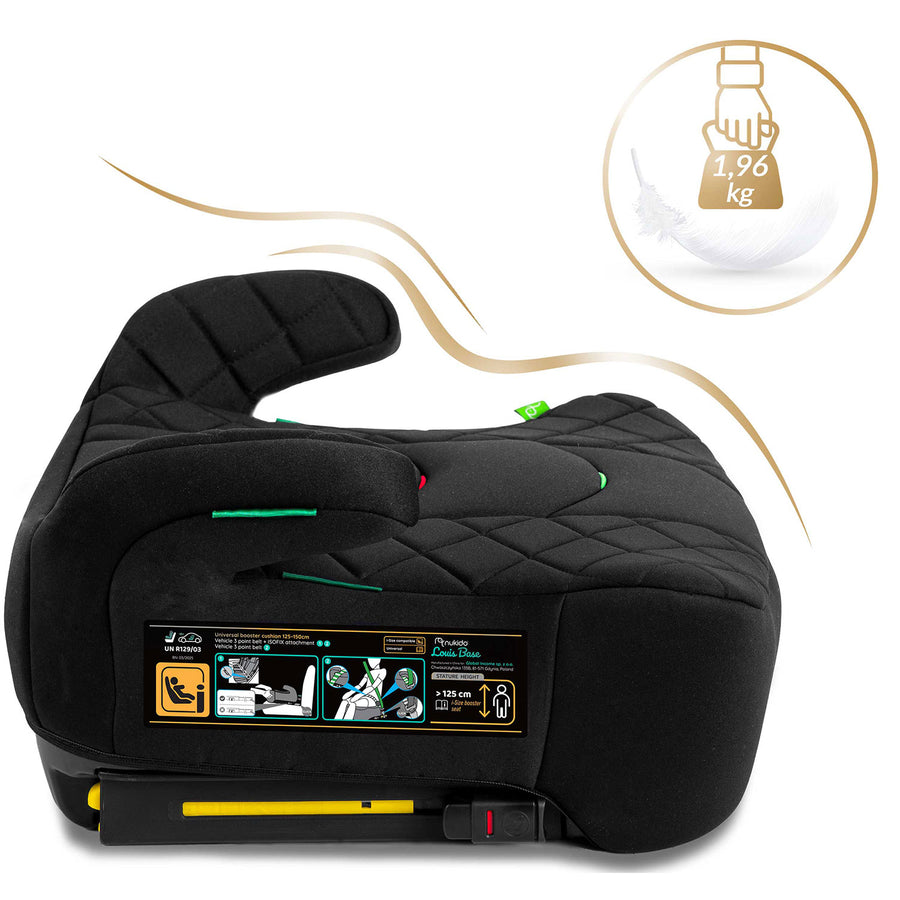 Autostol til børn 125-150 cm med Isofix - Sikkerhed og komfort til 22-36 kg