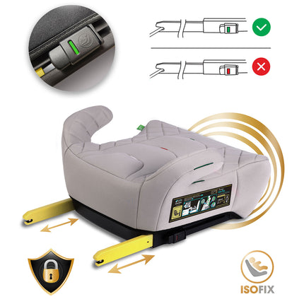 Autostol til børn 125-150 cm med Isofix - Sikkerhed og komfort til 22-36 kg