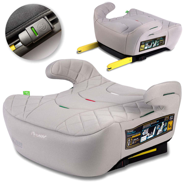 Autostol til børn 125-150 cm med Isofix - Sikkerhed og komfort til 22-36 kg
