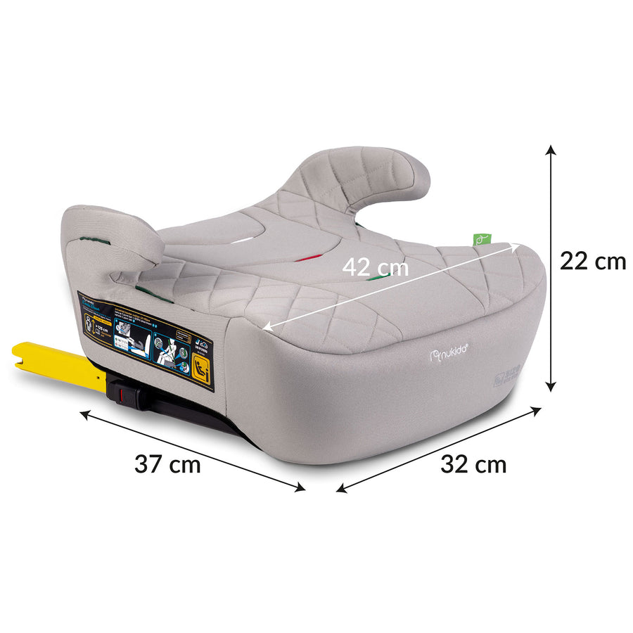 Autostol til børn 125-150 cm med Isofix - Sikkerhed og komfort til 22-36 kg
