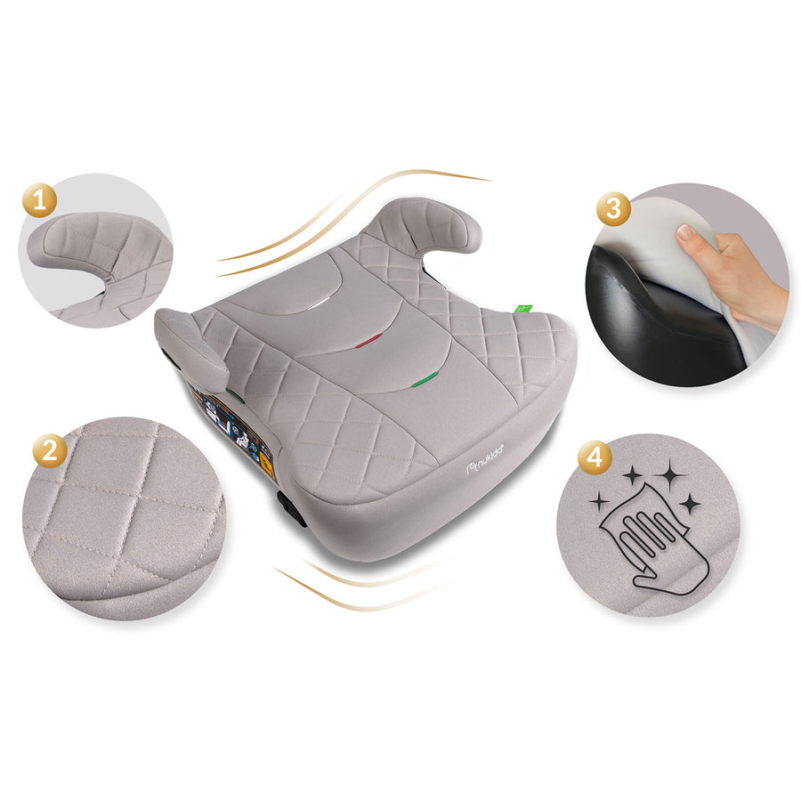 Autostol til børn 125-150 cm med Isofix - Sikkerhed og komfort til 22-36 kg