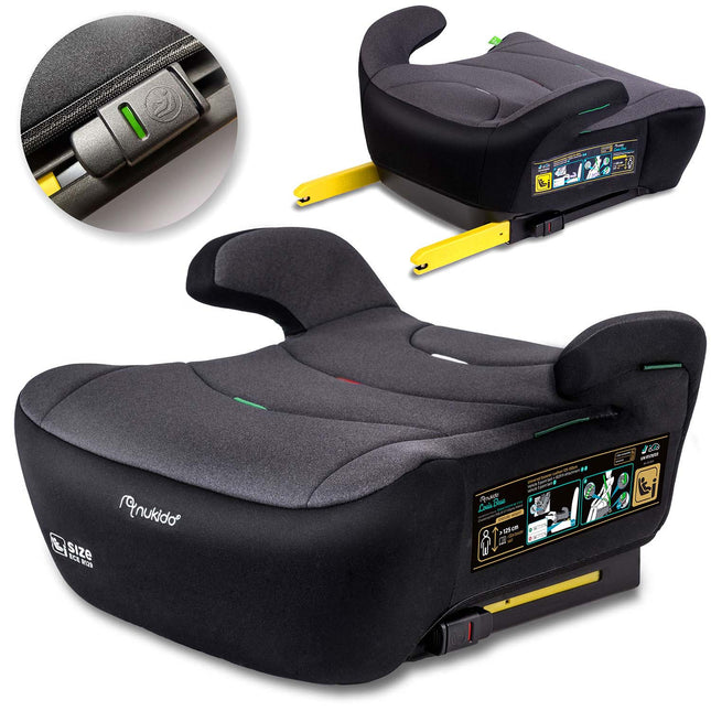 Autostol til børn 125-150 cm med Isofix - Sikkerhed og komfort til 22-36 kg