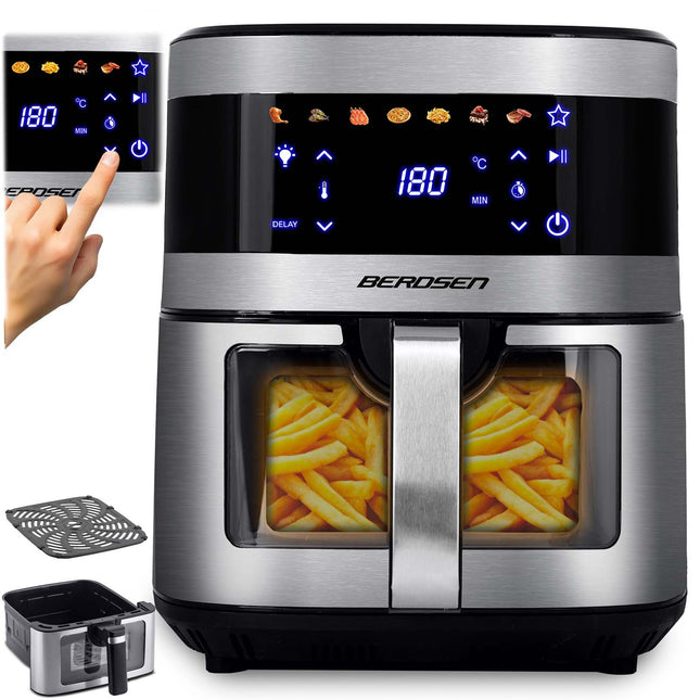 Airfryer 9,1L - Sund friturestegning uden olie med 1700W effekt