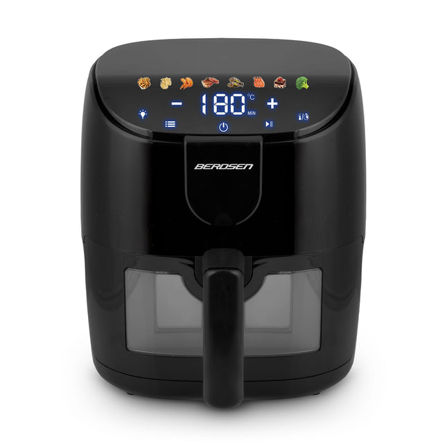 Airfryer 1500 W med 4 liters kapacitet - Sund frituregryde til sprøde retter uden olie