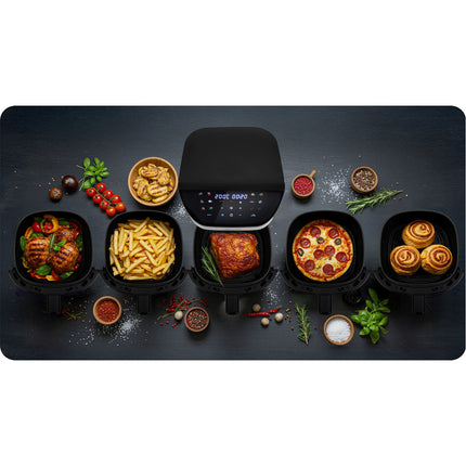 Airfryer med 8 liters kapacitet og 1700 W - Sund friturestegning uden olie