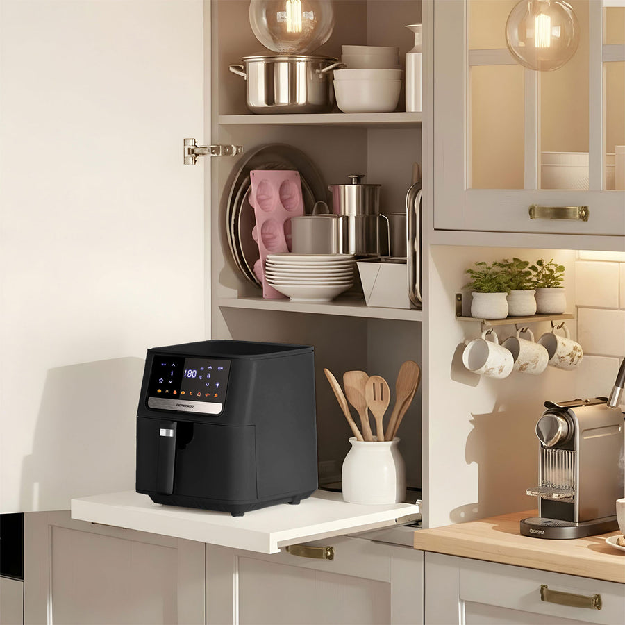 Airfryer 6,5L - Sund frituregryde med 1700W effekt og touchskærm