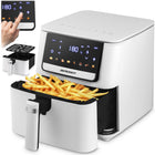 Airfryer 6,5L - Sund frituregryde med 1700W effekt og touchskærm til sprøde retter uden olie