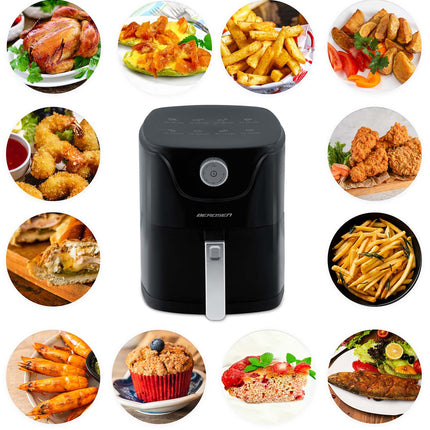 Kompakt airfryer 2,5L - Sundere måltider med mindre fedt og perfekt sprødhed