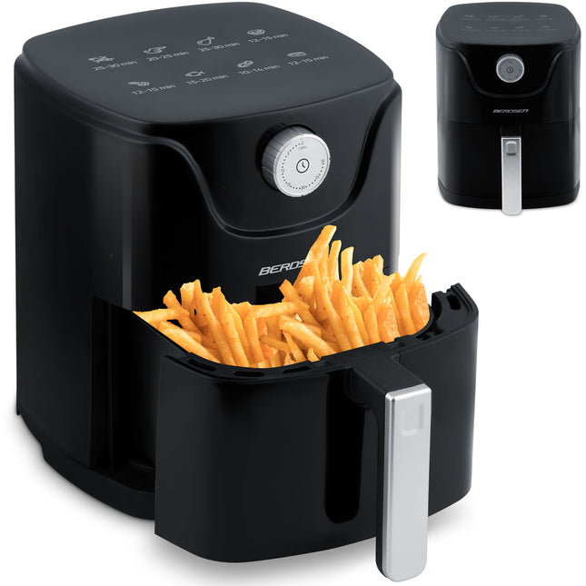 Kompakt airfryer 2,5L - Sundere måltider med mindre fedt og perfekt sprødhed