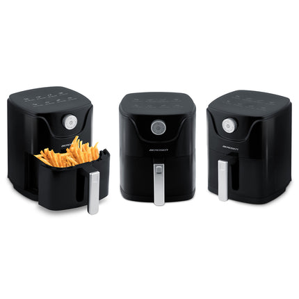 Kompakt airfryer 2,5L - Sundere måltider med mindre fedt og perfekt sprødhed