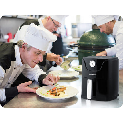 Kompakt airfryer 2,5L - Sundere måltider med mindre fedt og perfekt sprødhed