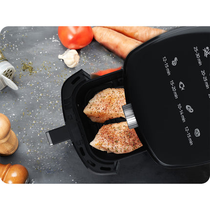 Kompakt airfryer 2,5L - Sundere måltider med mindre fedt og perfekt sprødhed