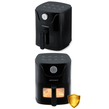 Kompakt airfryer 2,5L - Sundere måltider med mindre fedt og maksimal smag