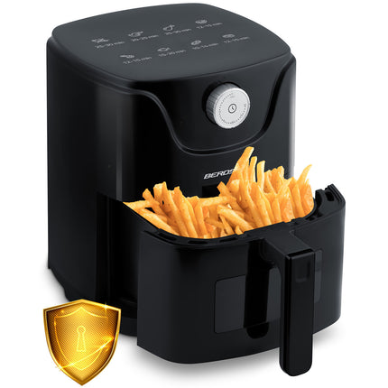 Kompakt airfryer 2,5L - Sundere måltider med mindre fedt og maksimal smag