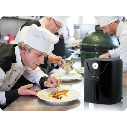 Kompakt airfryer 2,5L - Sundere måltider med mindre fedt og maksimal smag