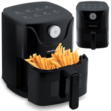 Kompakt airfryer 2,5L - Sundere måltider med mindre fedt og maksimal smag