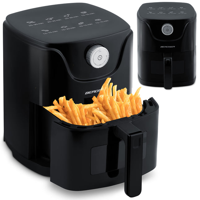 Kompakt airfryer 2,5L - Sundere måltider med mindre fedt og maksimal smag