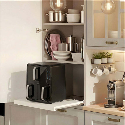 Airfryer med to kamre 12 l (5 l + 7 l), 2800 W, 8 programmer og berøringsskærm