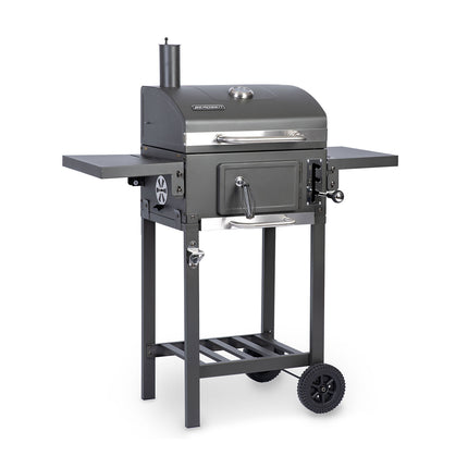 Grill med overtræk til have - Kulgrill til lækker madlavning og hyggelige sammenkomster