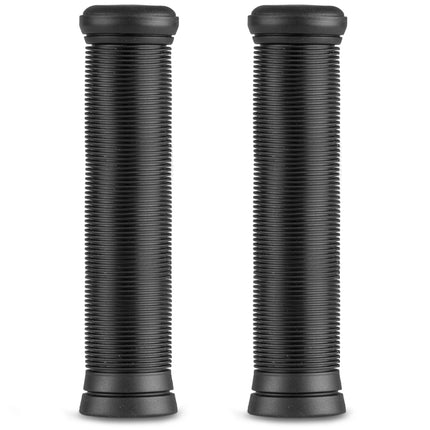 Løbehjulsgreb i sort - 2 stk. 142 mm bløde greb til komfortabel kørsel