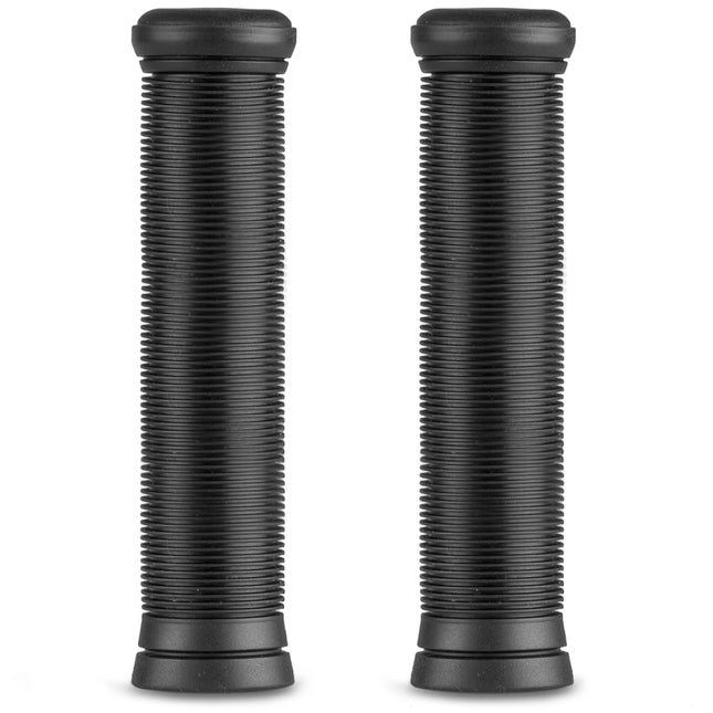 Løbehjulsgreb i sort - 2 stk. 142 mm bløde greb til komfortabel kørsel