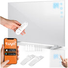 600W Infrarødt Varmepanel med WiFi, Touchscreen og Fjernbetjening - Effektiv Opvarmning til Hjemmet