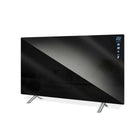 Infrarødt varmepanel 720 W med WiFi, app og fjernbetjening, glasfront, touchstyring og timer – sort