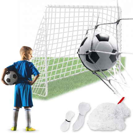 Kraftigt fodboldmålnet 300 x 200 x 90 cm