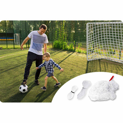 Kraftigt fodboldmålnet 300 x 200 x 90 cm