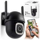 Drejeligt udendørs WiFi-kamera 5MP med farvenattesyn, sirene og persondetektion