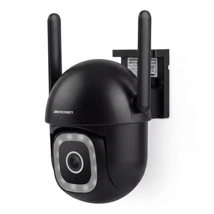 Drejeligt udendørs WiFi-kamera 5MP med farvenattesyn, sirene og persondetektion
