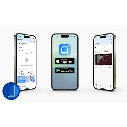 Drejeligt udendørs WiFi-kamera 5MP med farvenattesyn, sirene og persondetektion