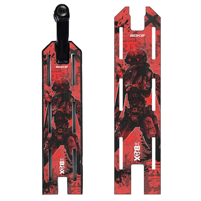 Griptape til trick-løbehjul 52 x 13 cm – Red Cyber