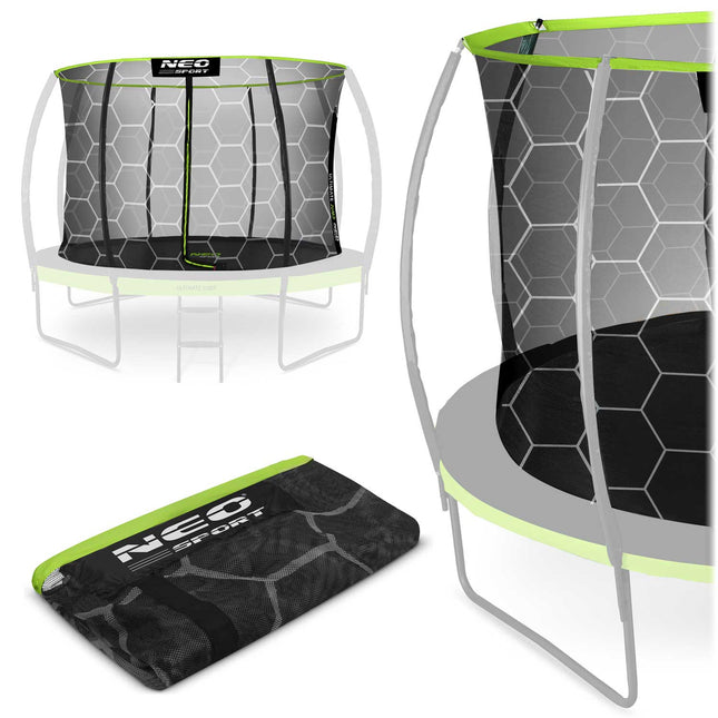 Indvendigt sikkerhedsnet til trampolin 252 cm (8 ft) – 6 stolper