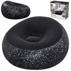 Oppustelig lænestol/puf 112 x 112 cm – til inde og ude