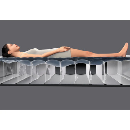 Luftmadras 191 x 99 x 46 cm med indbygget elektrisk pumpe