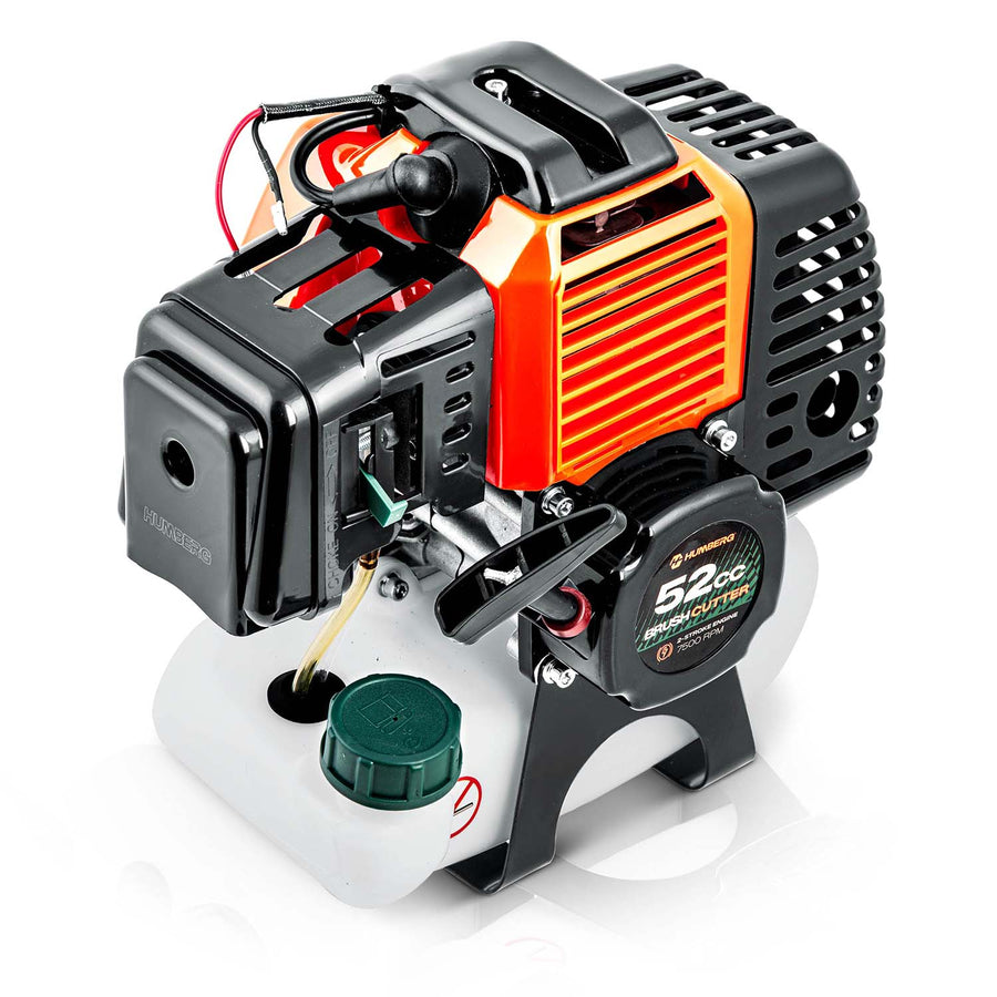 Reservemotor til benzin-buskrydder 52 cc, 1500 W, 2-takt – med håndtag