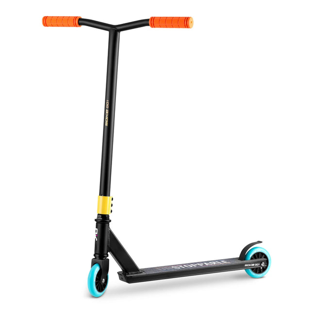 Løbehjul til tricks og skatepark - Stunt løbehjul med ABEC-9 lejer og 360° styr - Orange