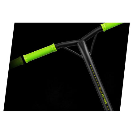 Stuntscooter til børn og unge - Gult og grønt design